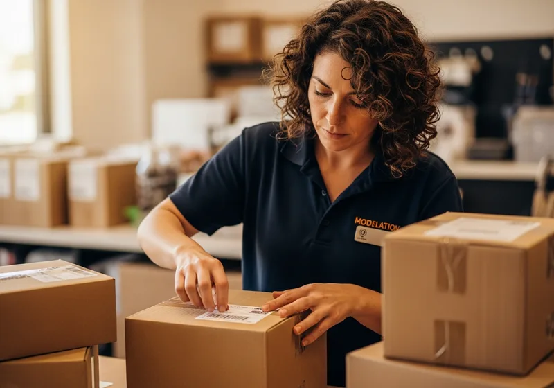 Parcels and packing materials for shipping