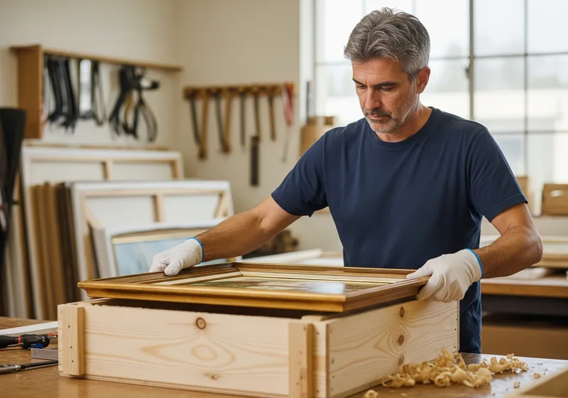 Fine art packing