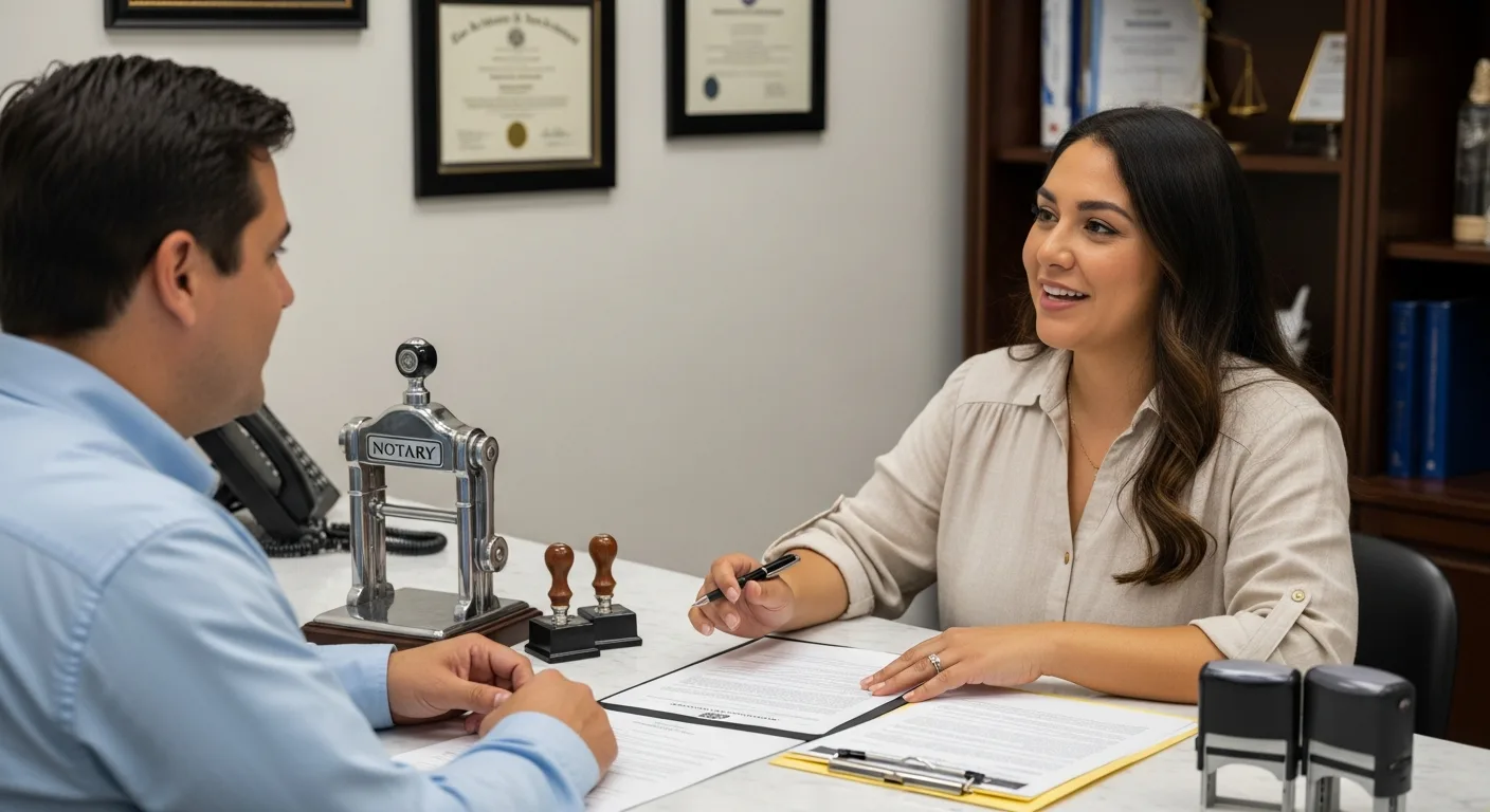 Notary & document services