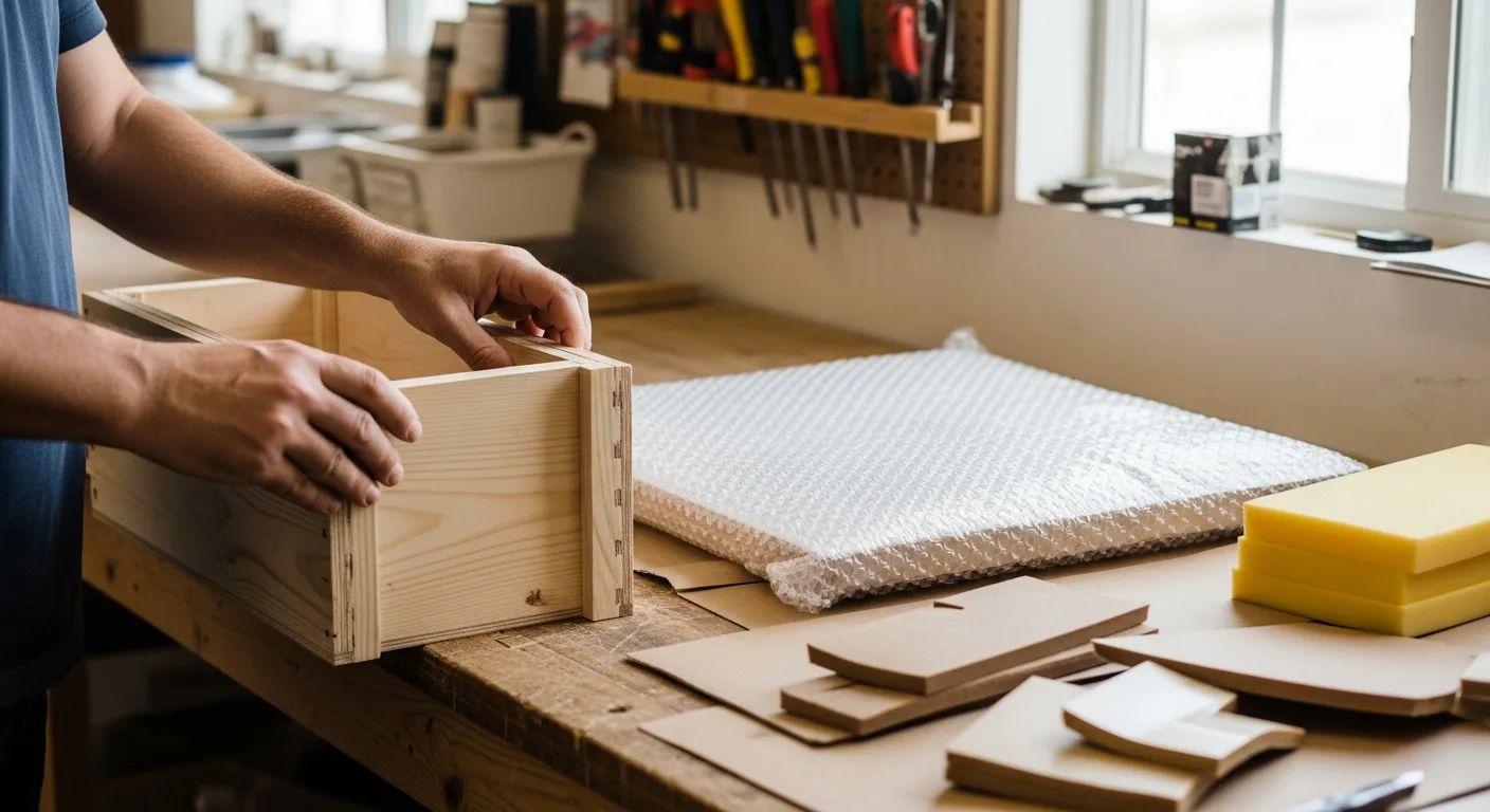 Custom crating & art packing