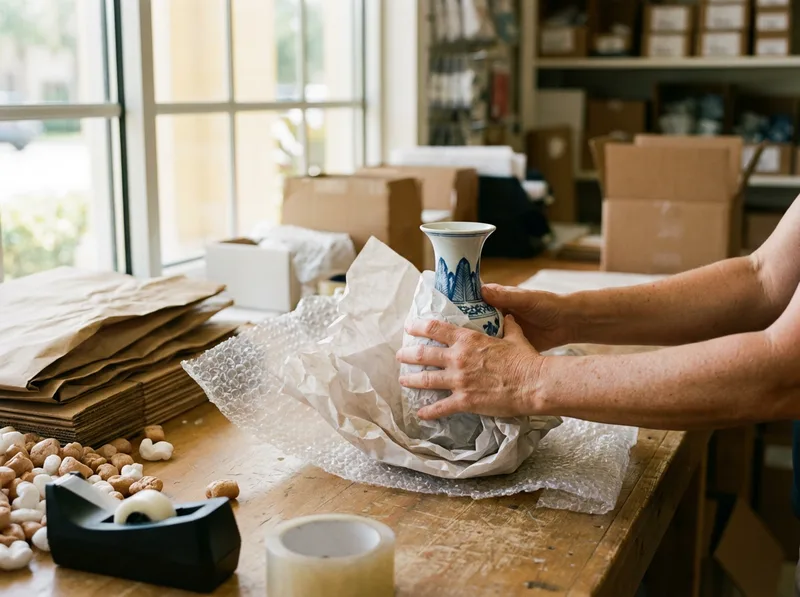 Packing fragile items